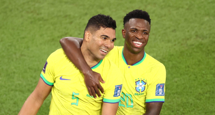 Casemiro dan Vinicius Masuk Formasi Brasil di Piala Dunia 2026